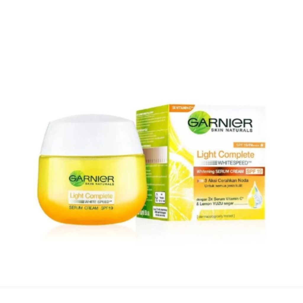 Garnier Light Complete White Speed Yuzu Whitening Serum Cream SPF 19 50 ml