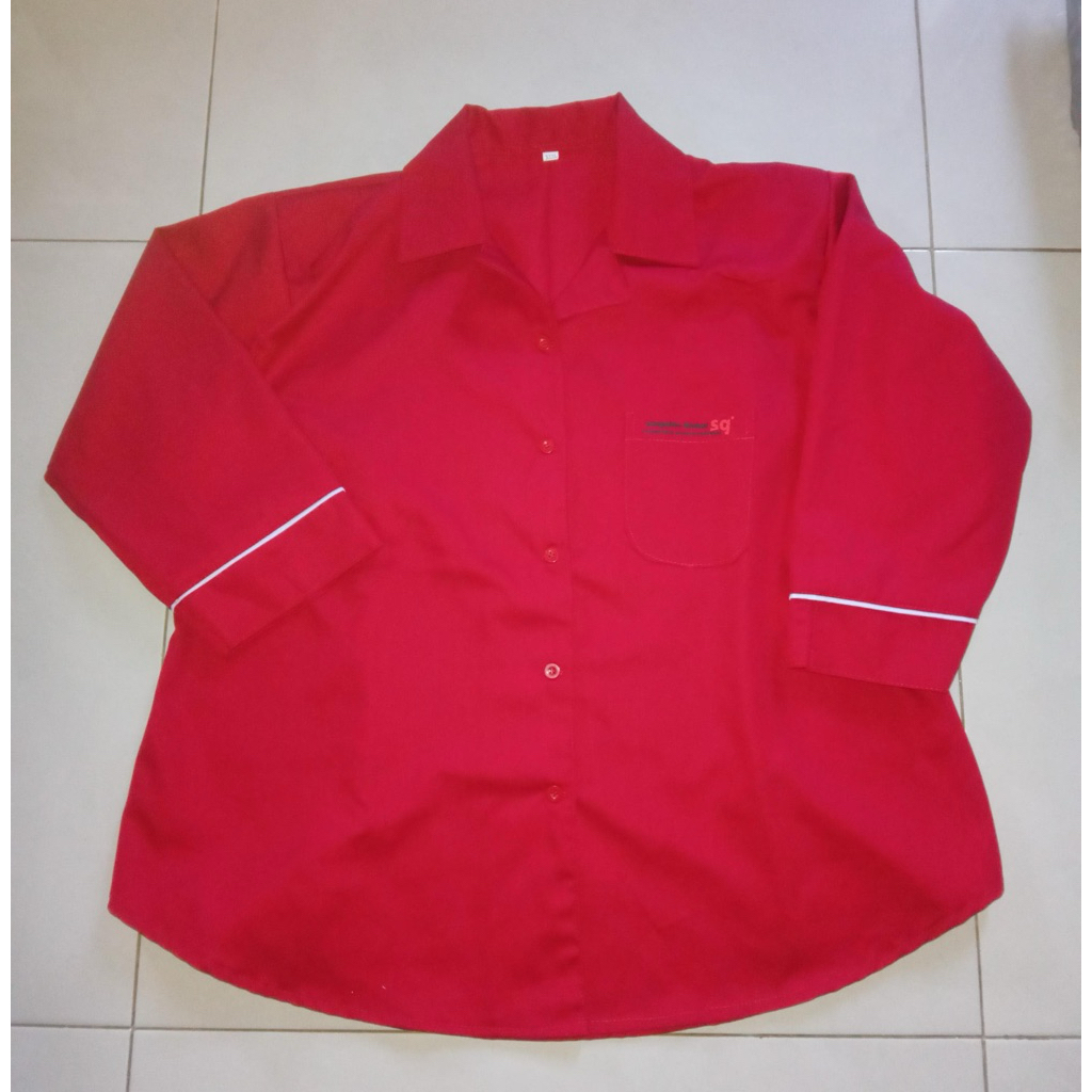 BAJU SERAGAM PABRIK SUNGSHIN QC WANITA baju seragam pabrik baju kerja wanita seragam kerja