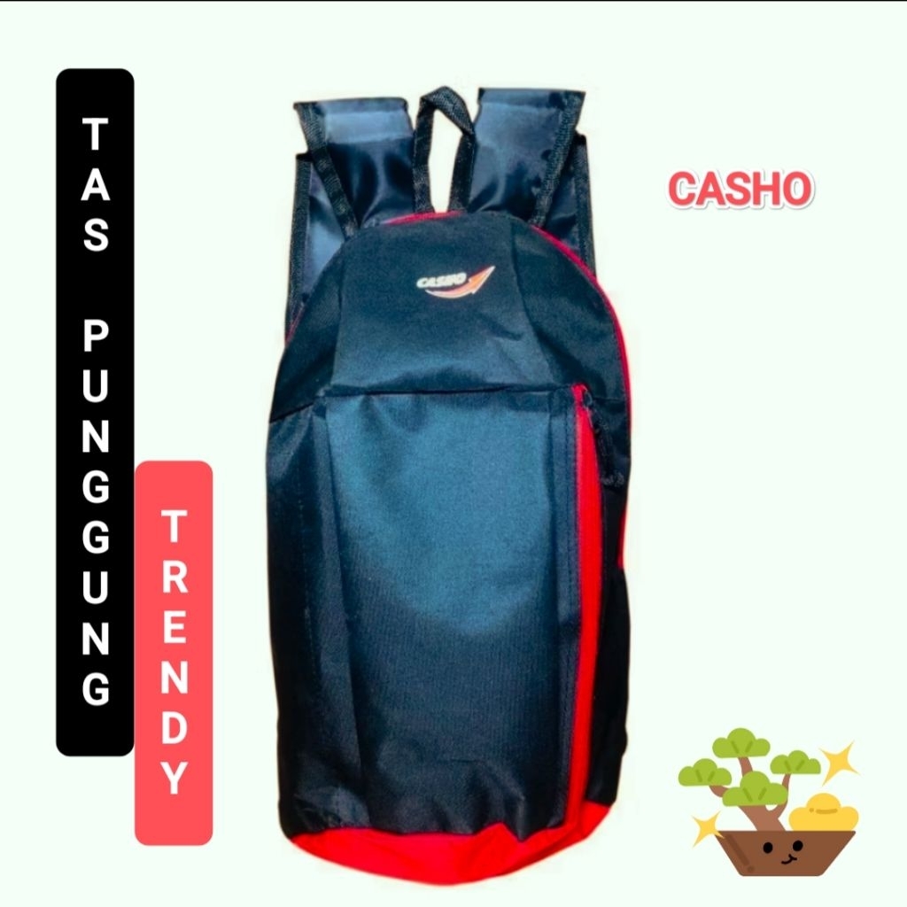 CASHO - Tas Punggung Tas Ransel Tas Olahraga Universal kecil "TRENDY" ORIGINAL CASHO