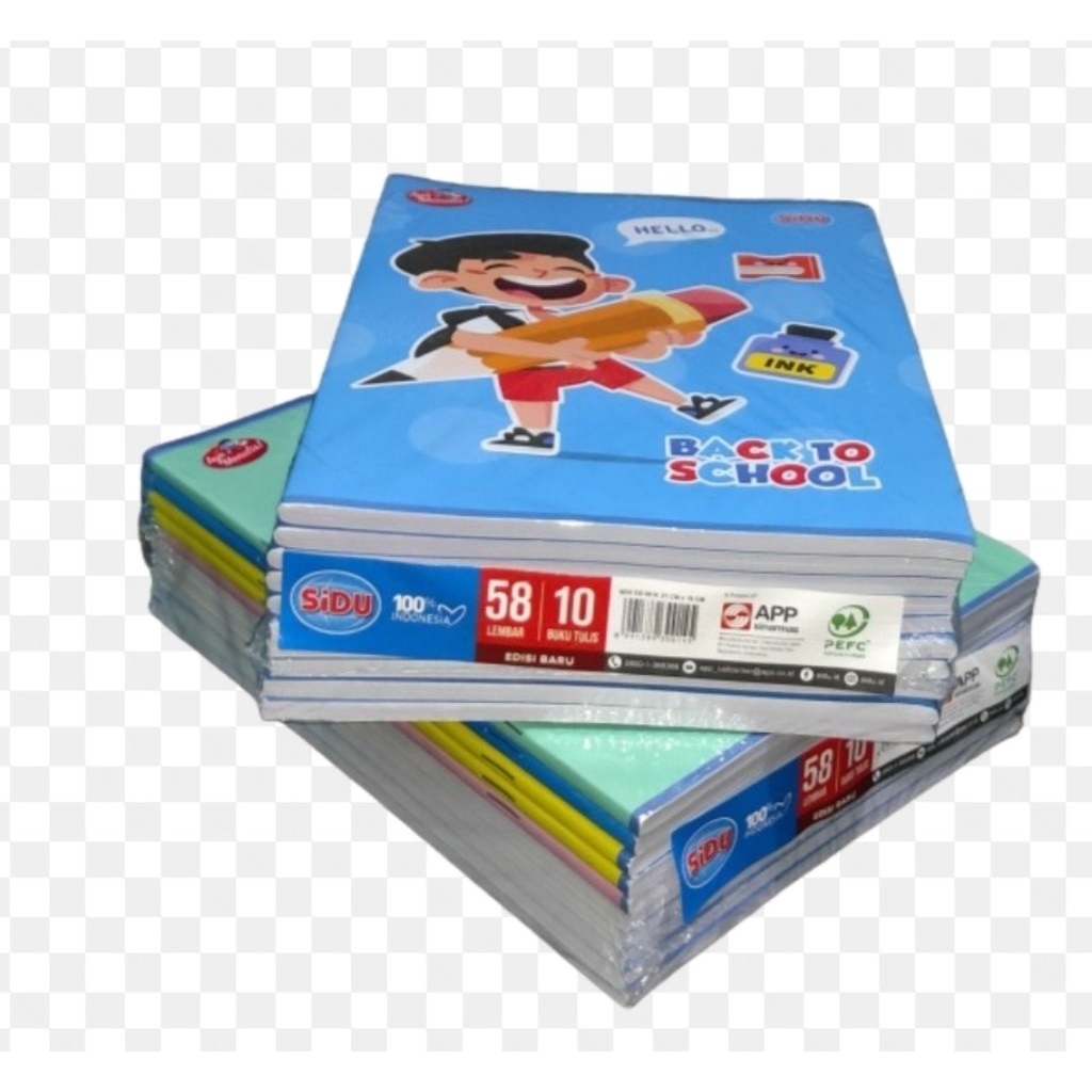 buku tulis 58 lembar