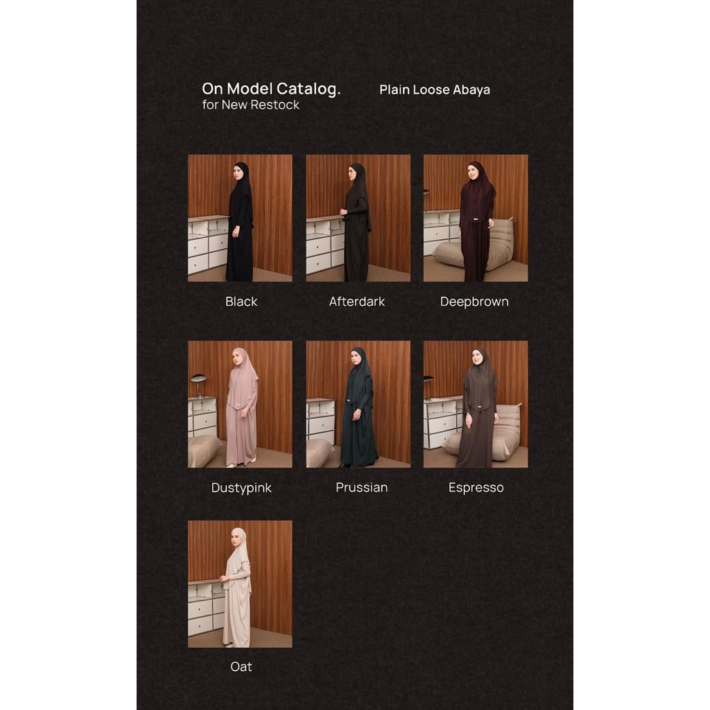 Best Seller Plain Loose Abaya Khalewale