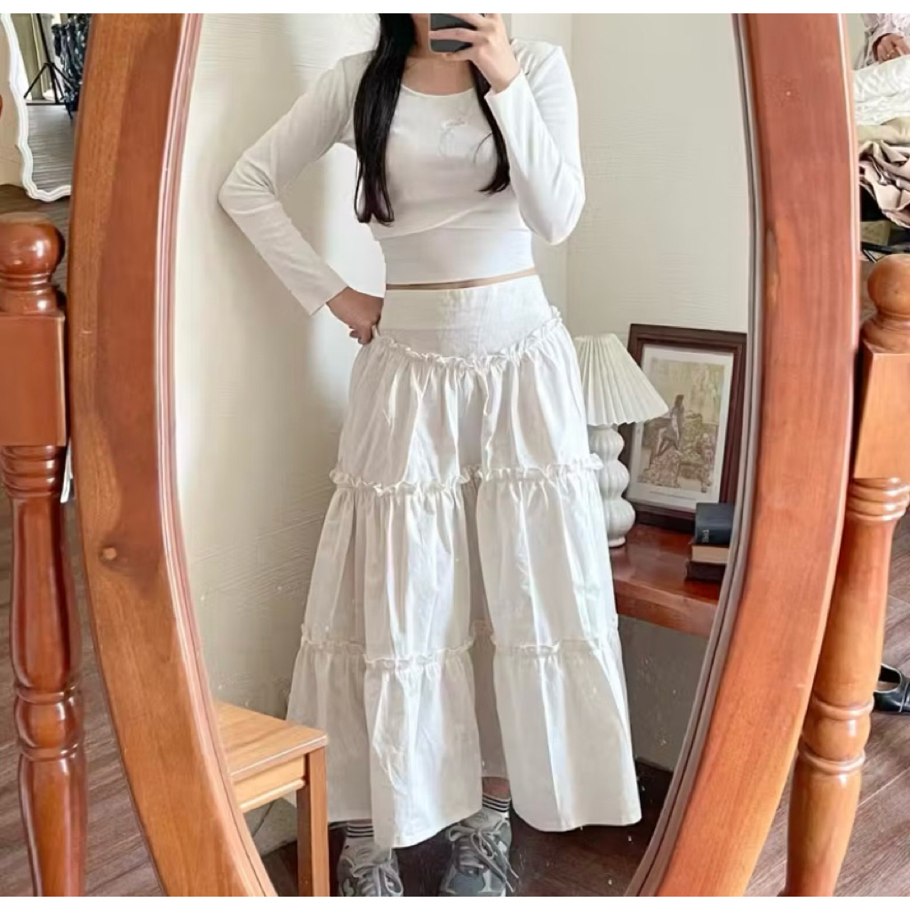 PRELOVED NINETTE SKIRT RUFFLE