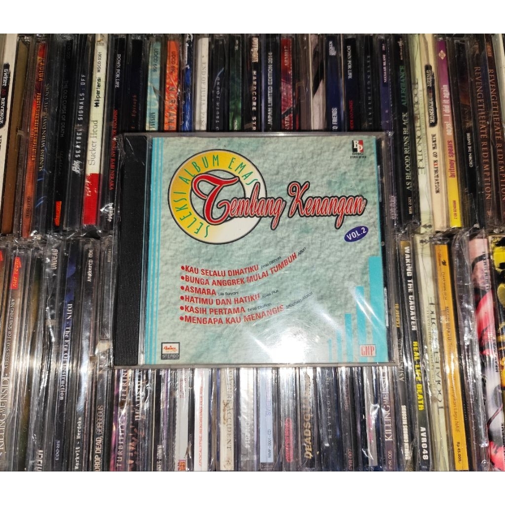 CD Seleksi Album Emas Tembang Kenangan Vol. 2 - Koes Plus, Alfian, Ernie Djohan, Lilis Suryani, Musc
