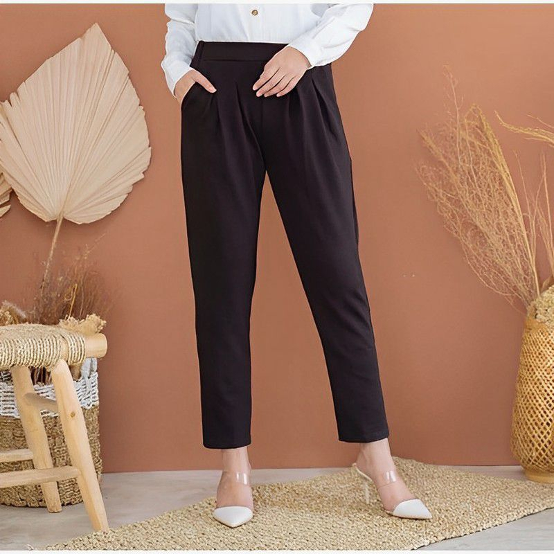 HAREM PANTS SCUBA JUMBO / Scuba Pant Basic / Momo Scuba Pants / Celana Luna Scuba / Pants Scuba