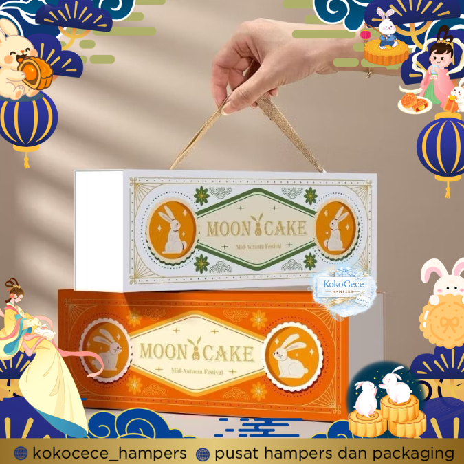 Box Mooncake Premium Box Mooncake Premium  Kotak Kue Bulan box Hampers Mid Autumn Festival Kotak Kue