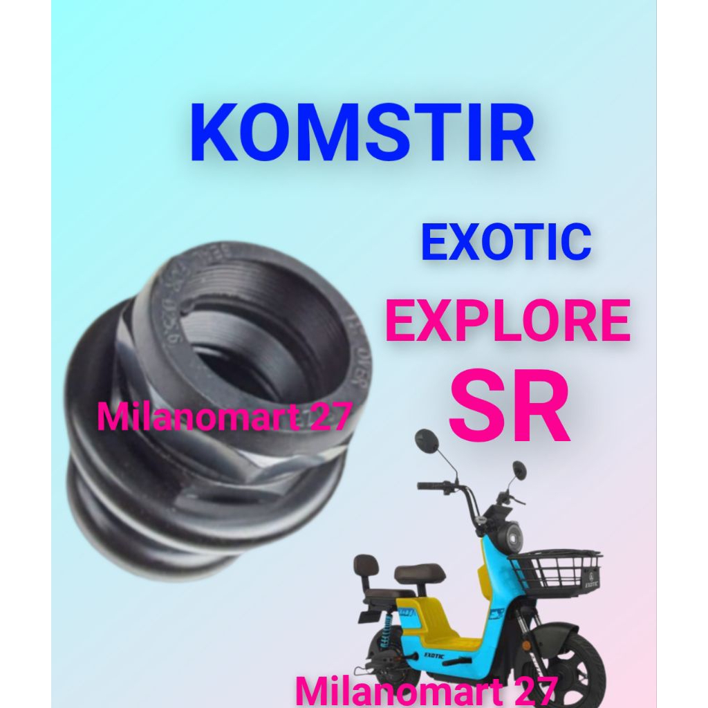 komstir exotic explore sr kones headset sepeda listrik exotic EXPLORE SR
