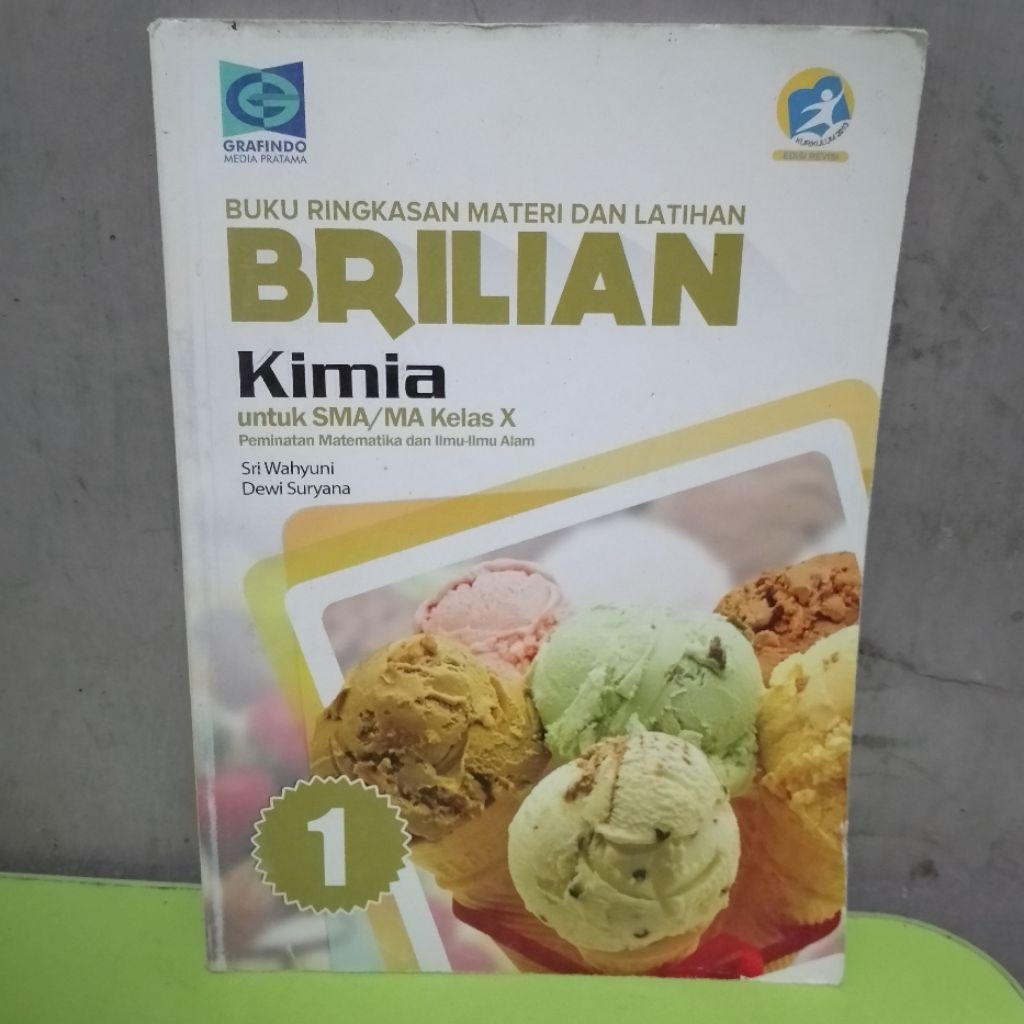 BRILIAN KIMIA UNTUK SMA/MA KELAS 10 PENERBIT GRAFINDO