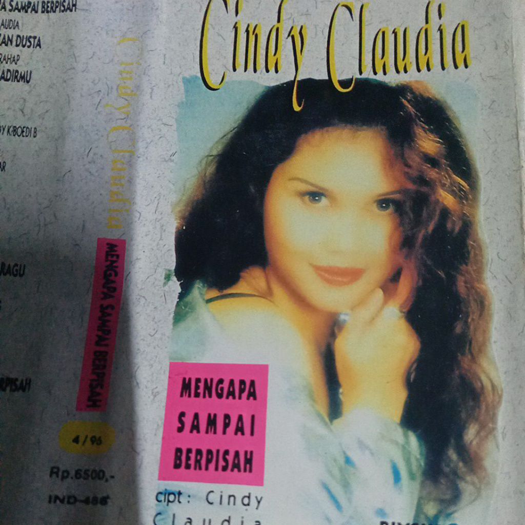 kaset pita CINDY CLAUDIA L474