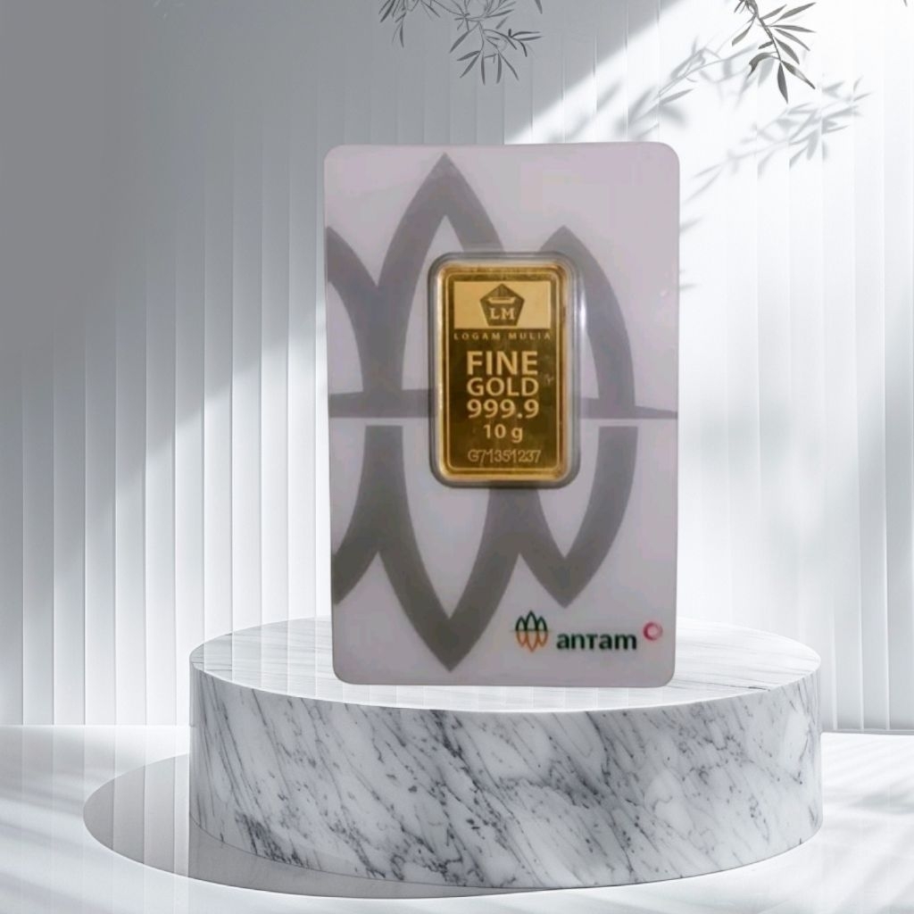 Logam Mulia Emas Antam 10 Gram Press Certieye
