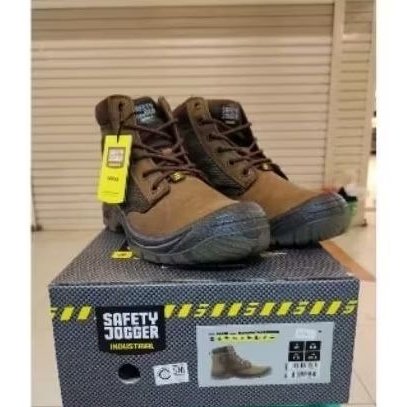 Safety Shoes Safety Jogger Dakar Brown S3 / Sepatu Safety Sepatu Jogger Dakar Coklat S3 Original -38