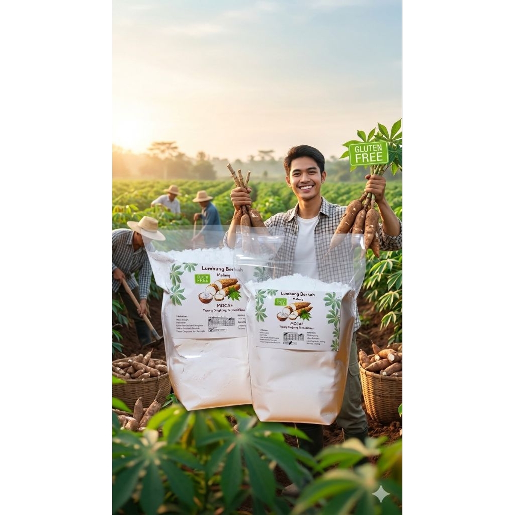 TepungMocafGlutenFreeTepungSingkongTepungBebasGlutenTepungSingkongTermodifikasiMocaf