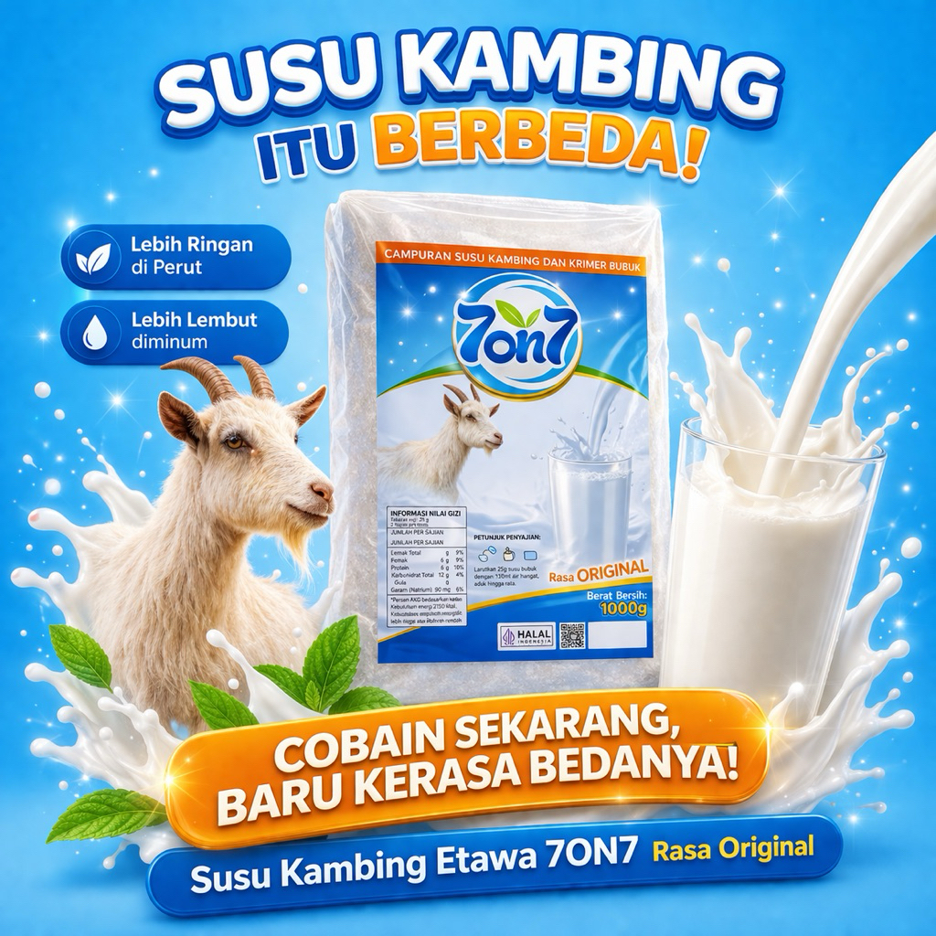 Susu Kambing Etawa 7on7 1000gram