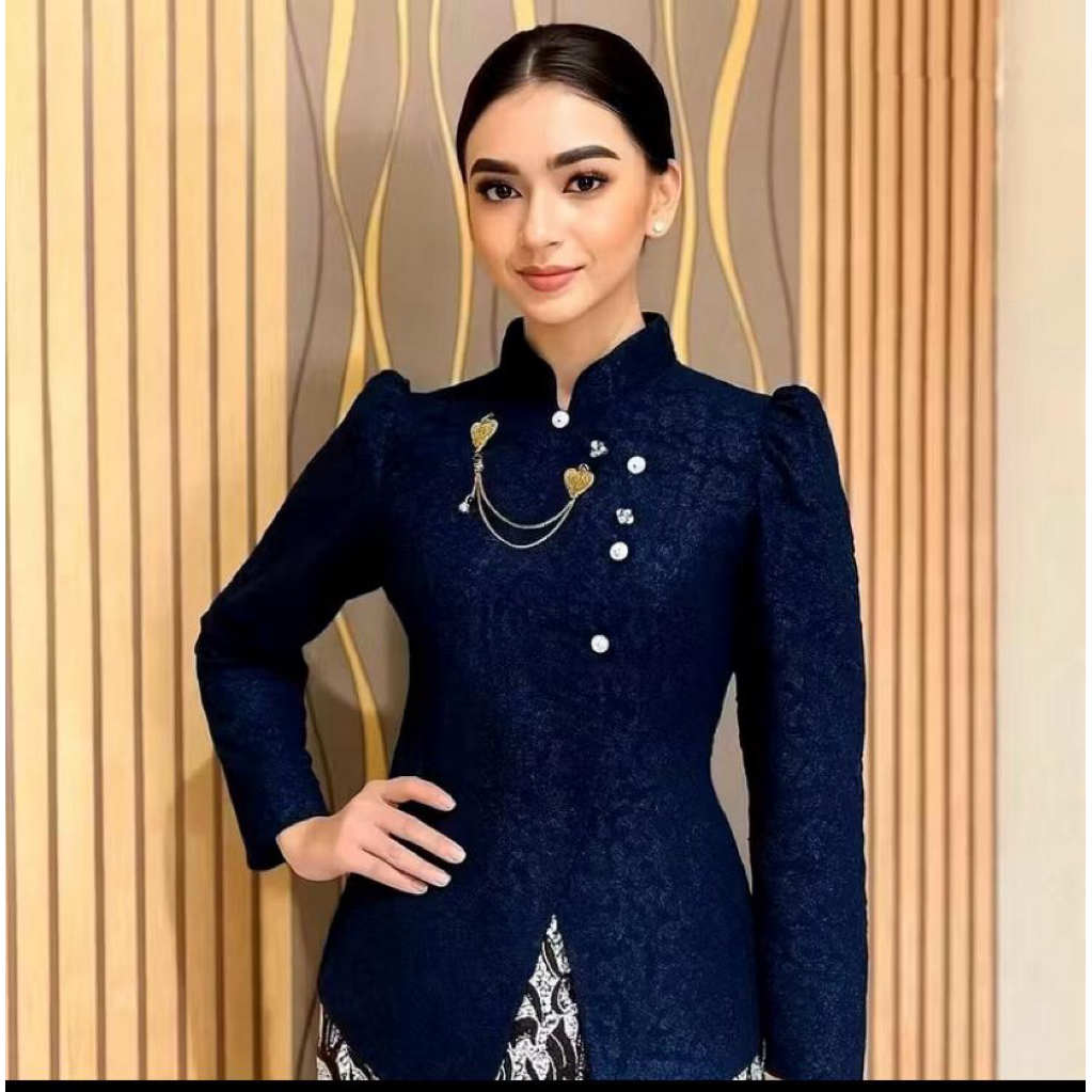 NAVY EDITION kebaya janggan (NAVY KEBAYA SAJA)
