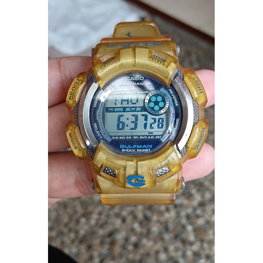 Casio G-Shock Gulfman GW-9101K Second/Bekas/Preloved
