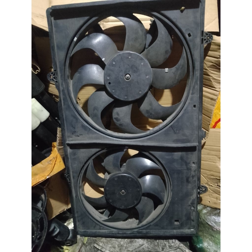 EXTRA FAN KIPAS RADIATOR FULLSET  WULING ALMAZ ORIGINAL