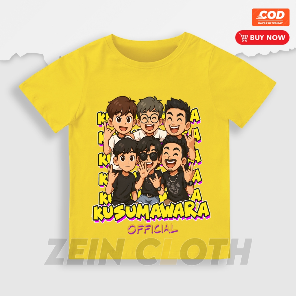Kaos Anak GSKY GWSM Srotop TV Kusumawara Y2K Crew  / Baju Anak GSKY GWSM Srotop TV Kusumawara Y2K Cr