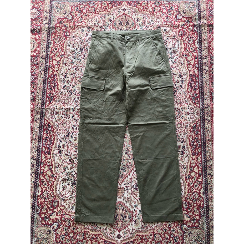 Celana Uniqlo cargo pans Vintage Military Cargo outdoor HI150