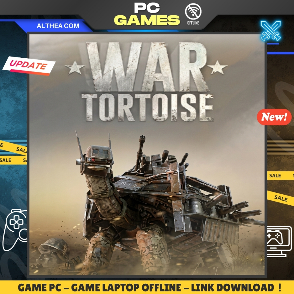 WAR TORTOISE - ACTION - SHOOTER - STRATEGY - GAME PC / LAPTOP - OFFLINE