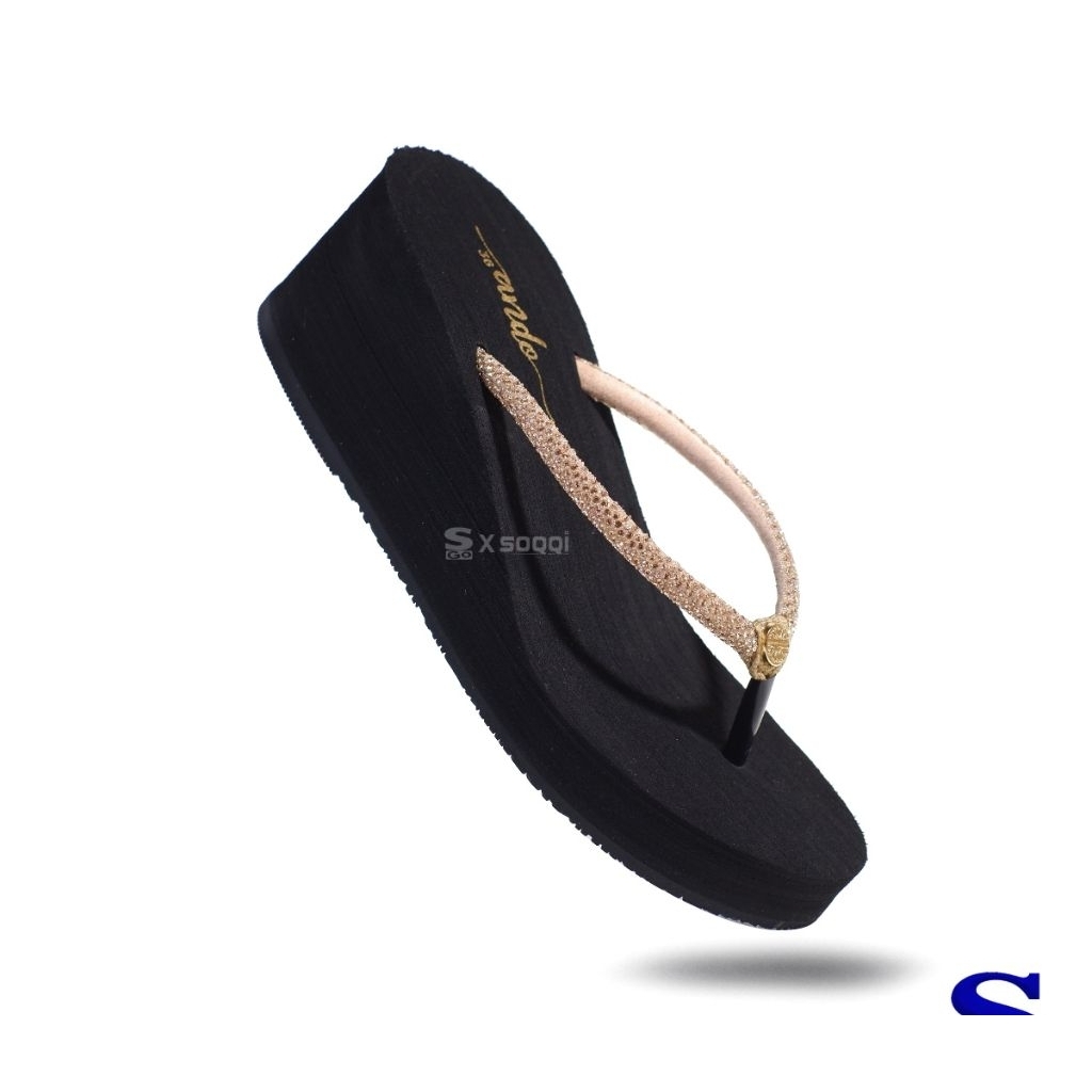 Sandal wedges terbaru sendal jepit original ando joice 36-40