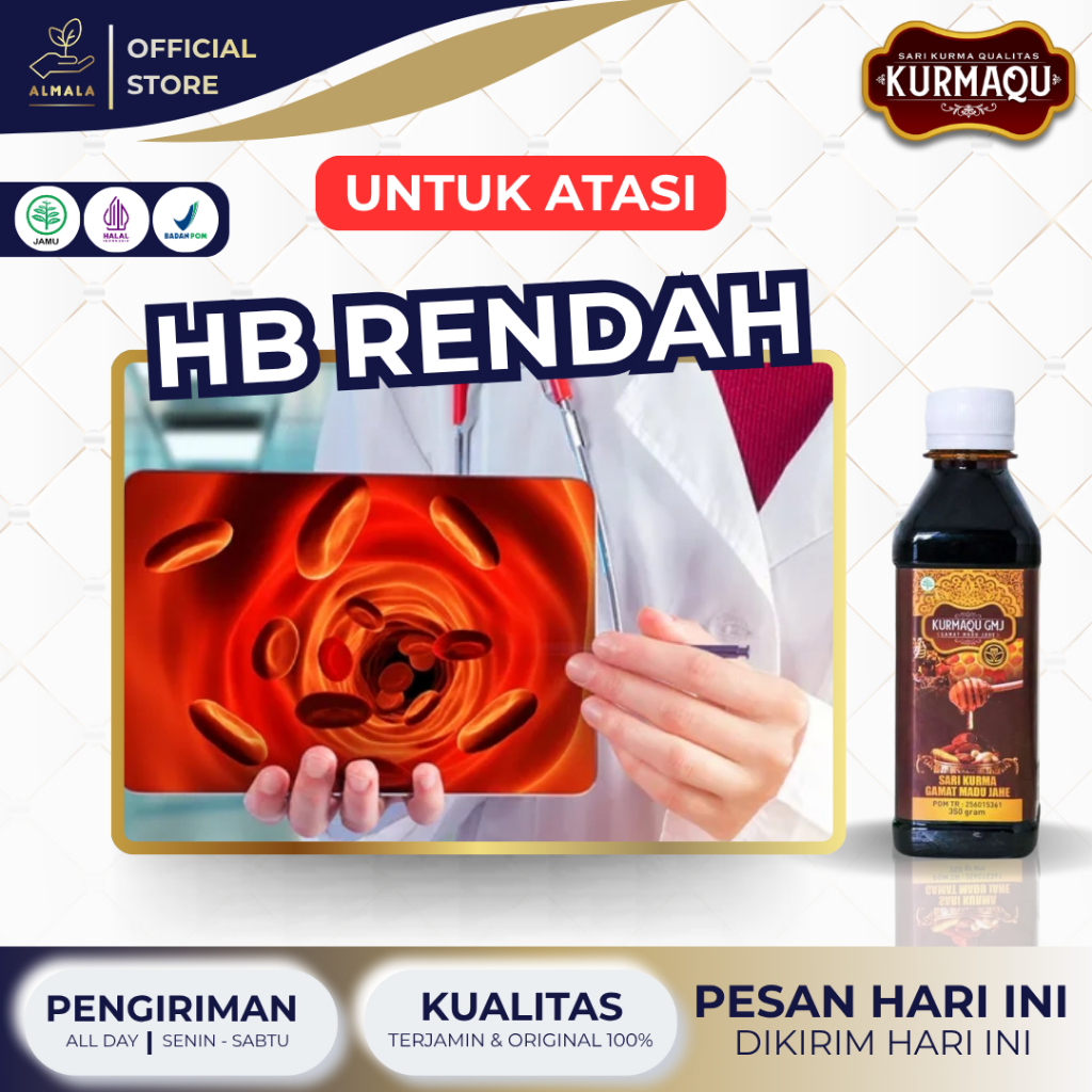 Obat HB Rendah, Peninggi HB Rendah, Menaikan HB Rendah, Anemia, Penambah Darah, Hemoglobin Rendah, K