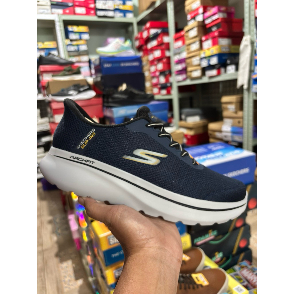 Skechers Slip ins GO WALK ARCH FIT N JOY LENNY navy