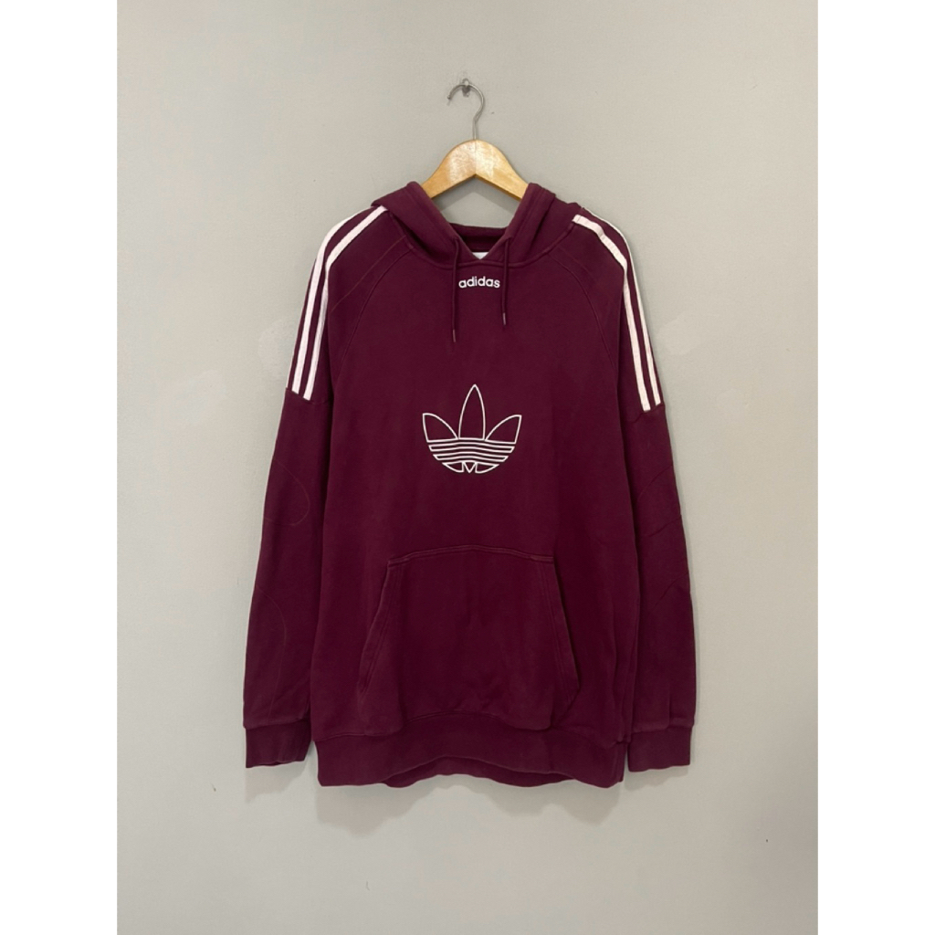 Hoodie Adidas Big Logo Original / Hoodie Adidas Trefoil Original / Hoodie Adidas 3 Garis Original / 