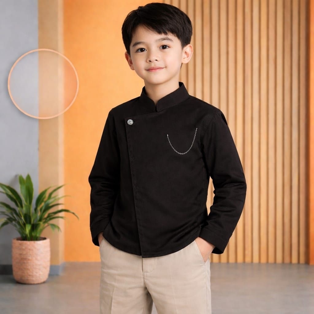 Beskap Anak Pria Pakaian Adat Jawa Tradisional