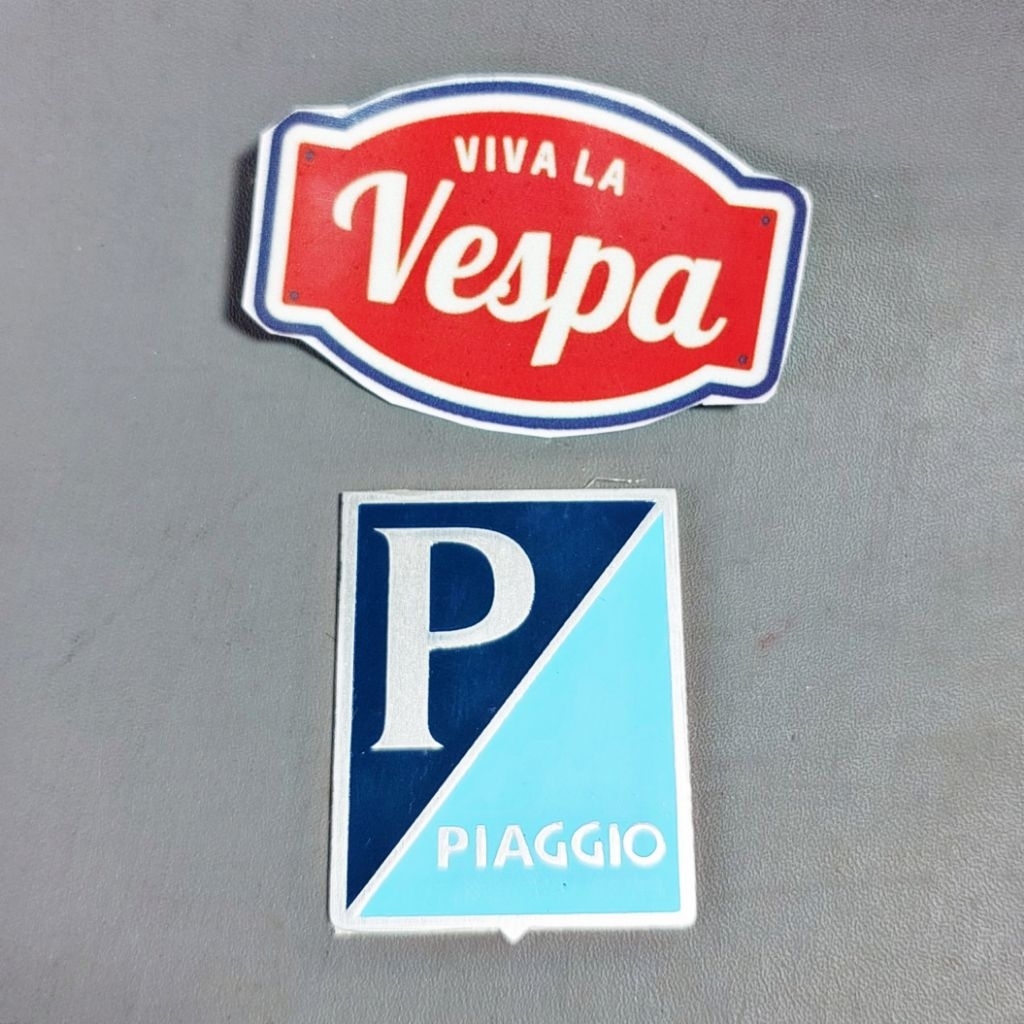 Emblem Hidung Dasi Dada P/ Almu Vespa VBB VNB VBA VNA VGLA/B Kongo GL Super 66 Sprint S GSMK