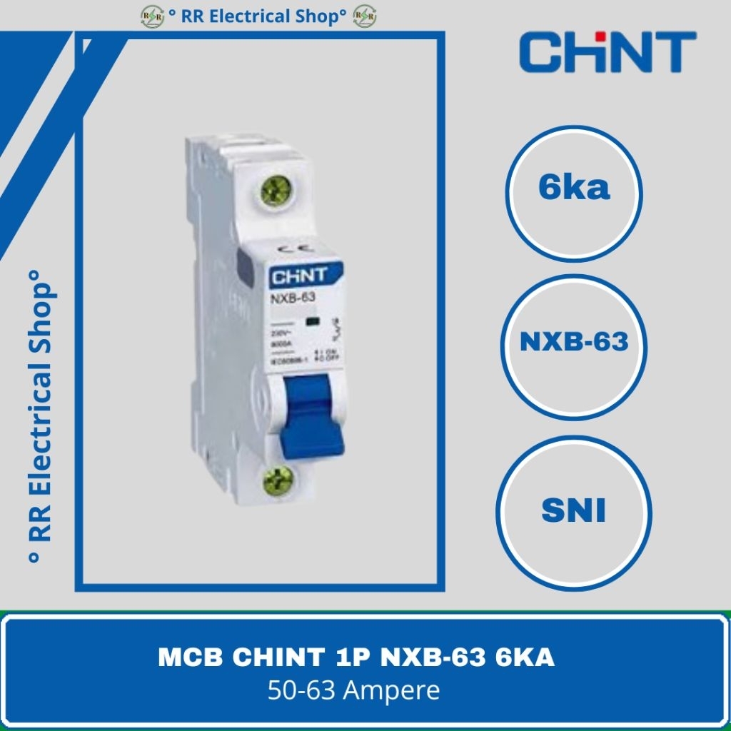 Mcb 6ka NXB-63 1 Phase 50/63 Amper