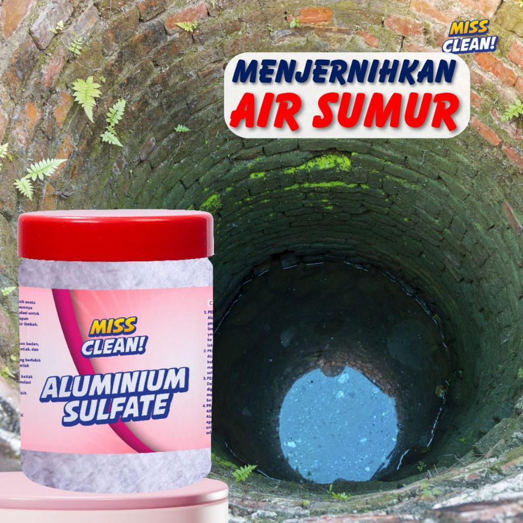 Miss Clean Penjernih Air Sumur Bor Gali Kuning Bau Toren Rumah Lebih Jernih Nyaman Aluminium Sulfate