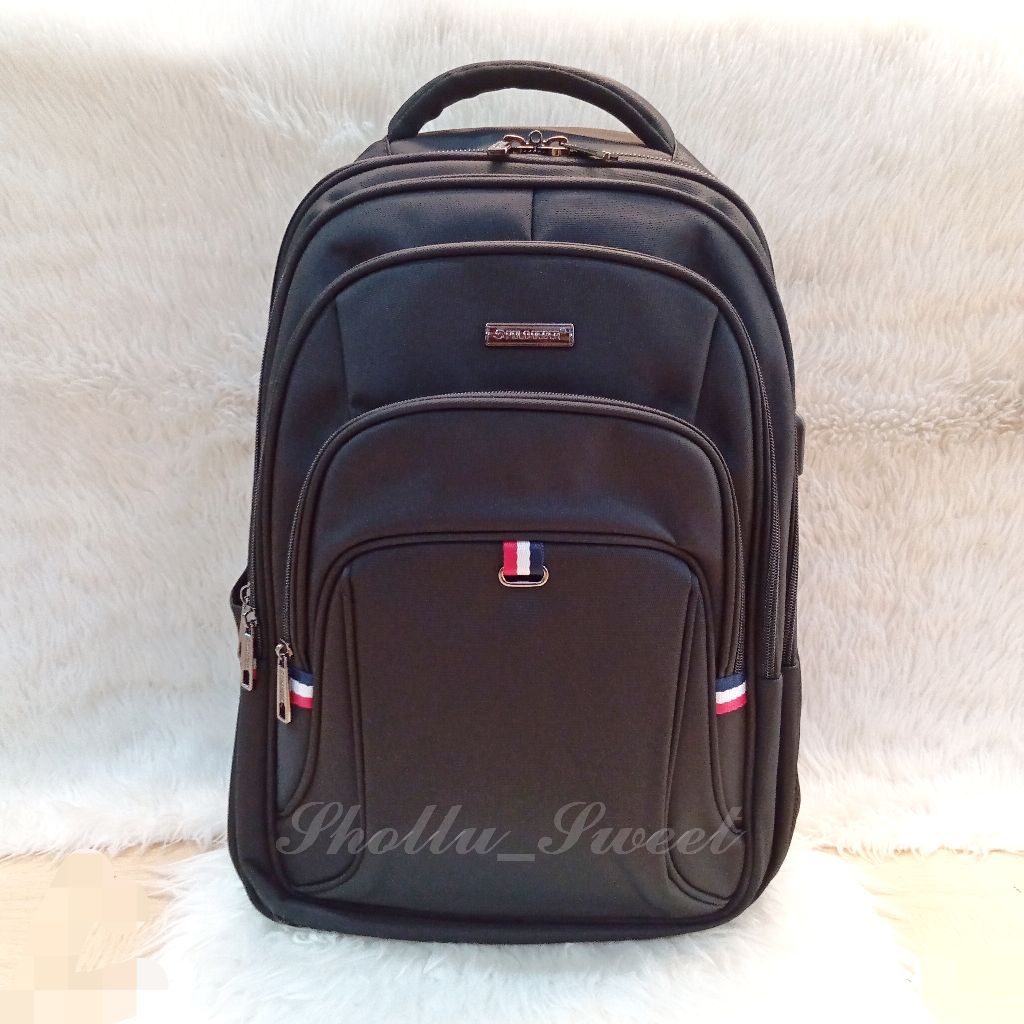 POLO DEGER Tas Ransel Backpack Laptop Port USB-584159