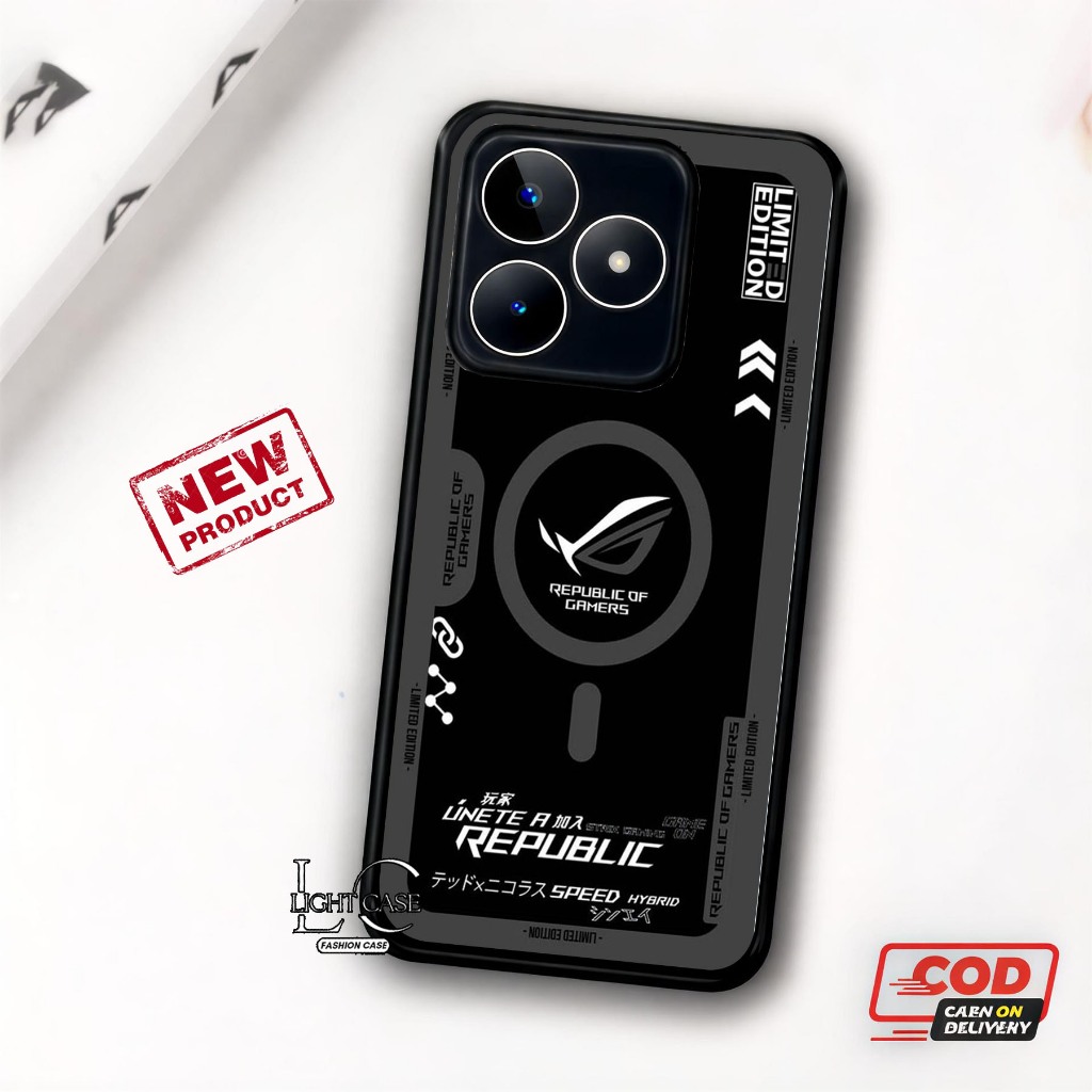 Cassing glossy Untuk REALME NOTE 80 Terbaru - Softcase Gambar Fashion Printing - Pelindung Hp Terbar