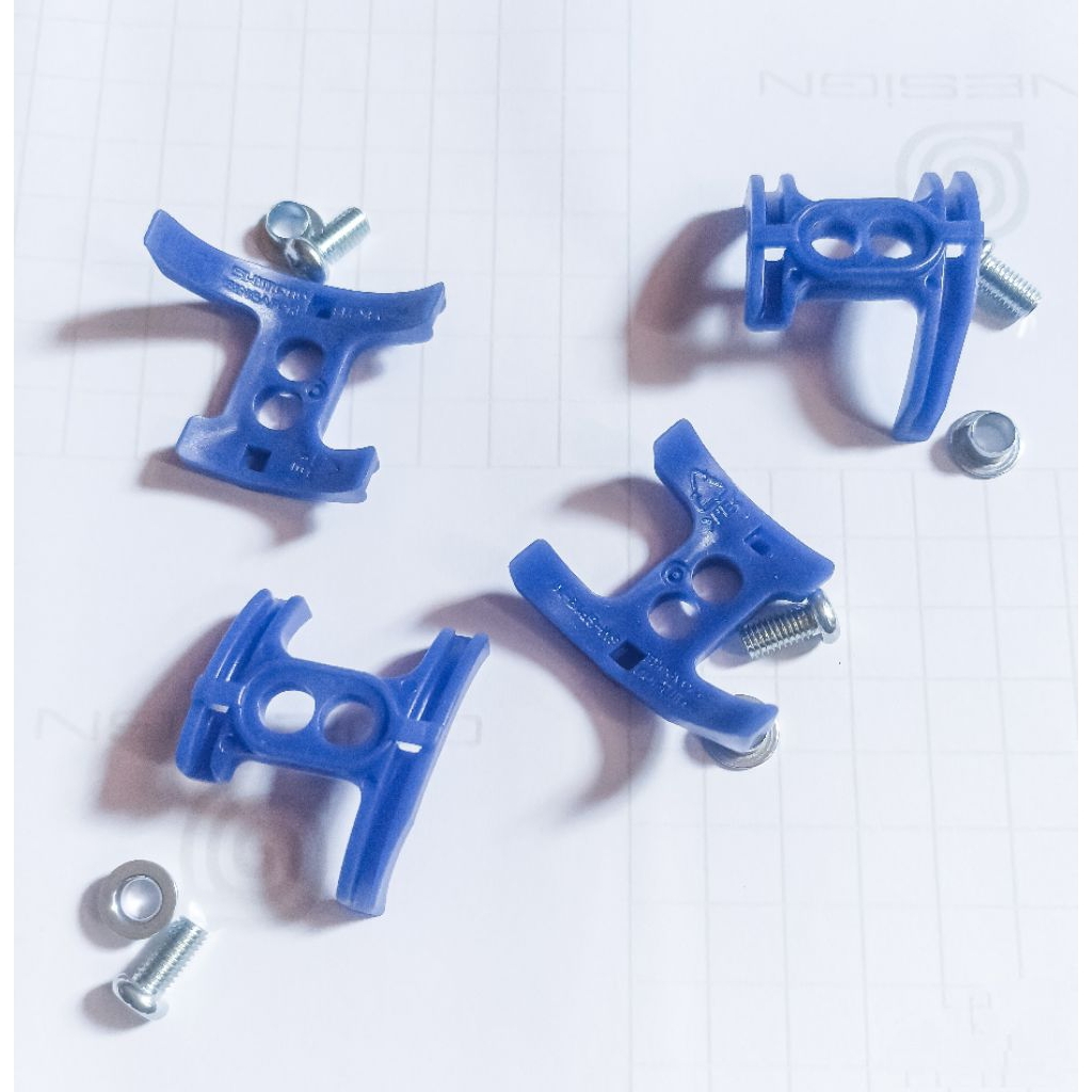 Jalur Kabel Shifter Dua Lubang Cable Guide Shimano Untuk Sepeda Federal  Dll