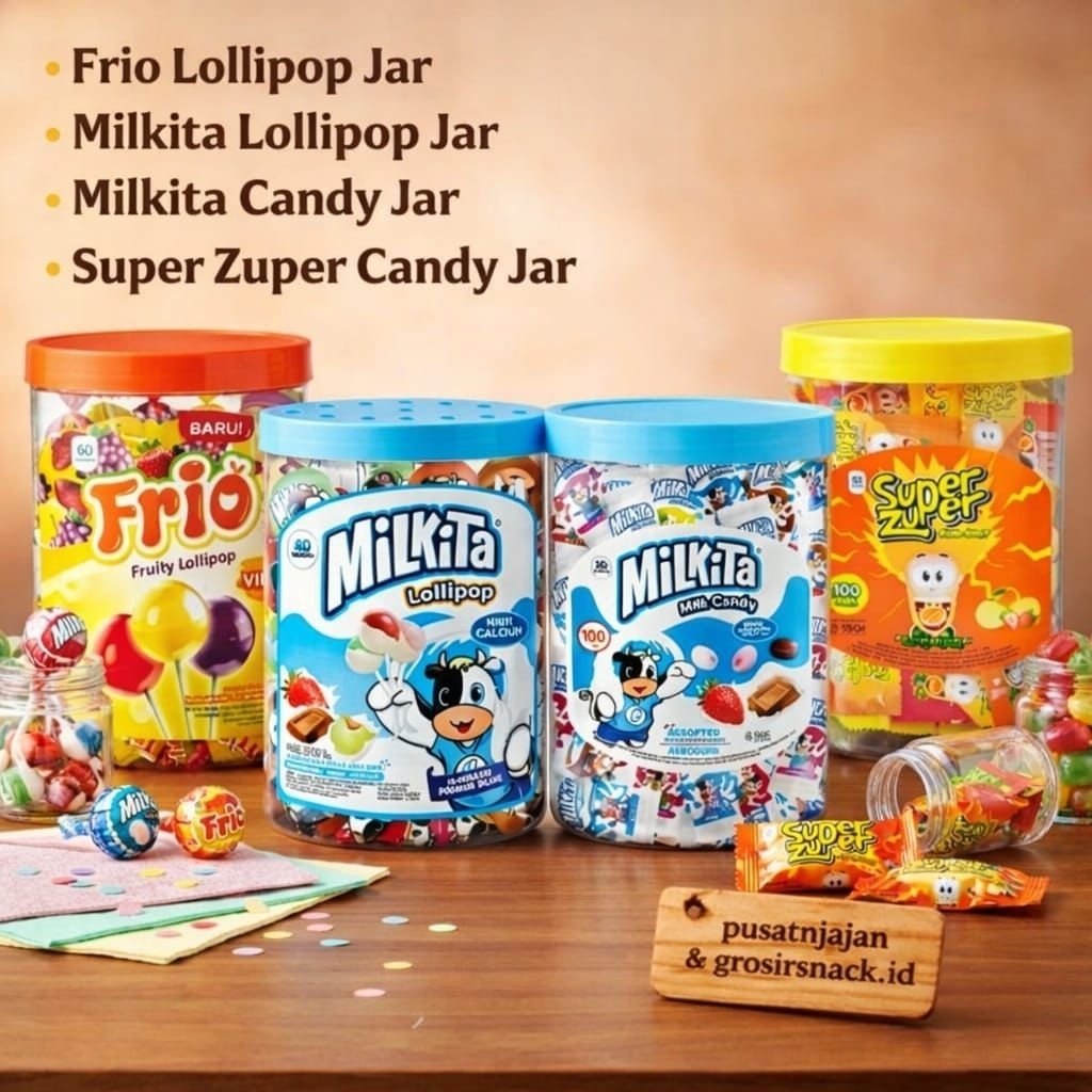 Permen Toples Unifam All Variant - Frio / Milkita / Super Zuper Jar