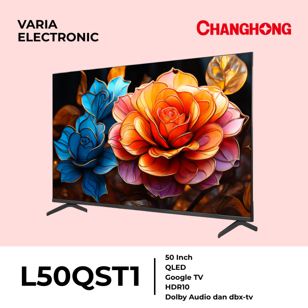 LED TV CHANGHONG 50 Inch L50QST1 QLED Google TV