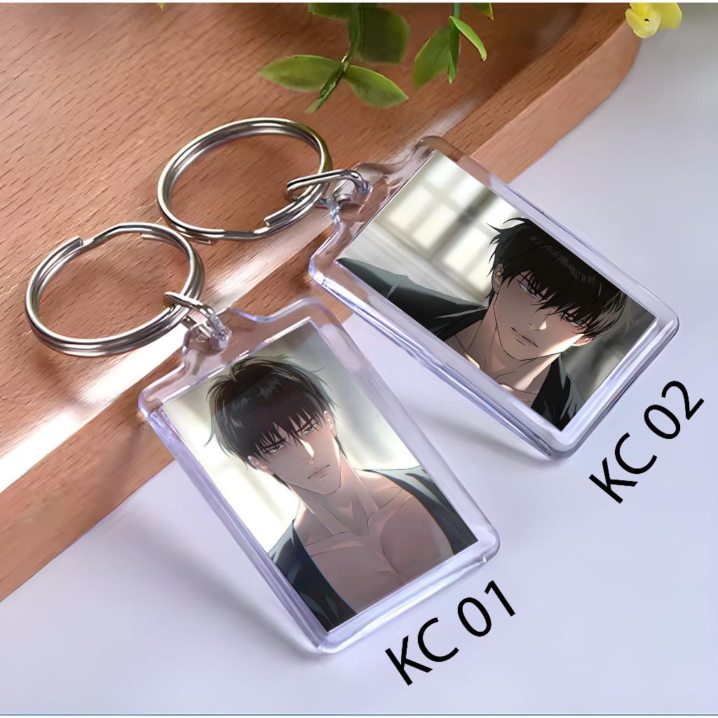 Keychain KWON TAEKJOO CODE NAME ANASTASIA - keychain MANHWA - keychain -KWONTAEKJOO