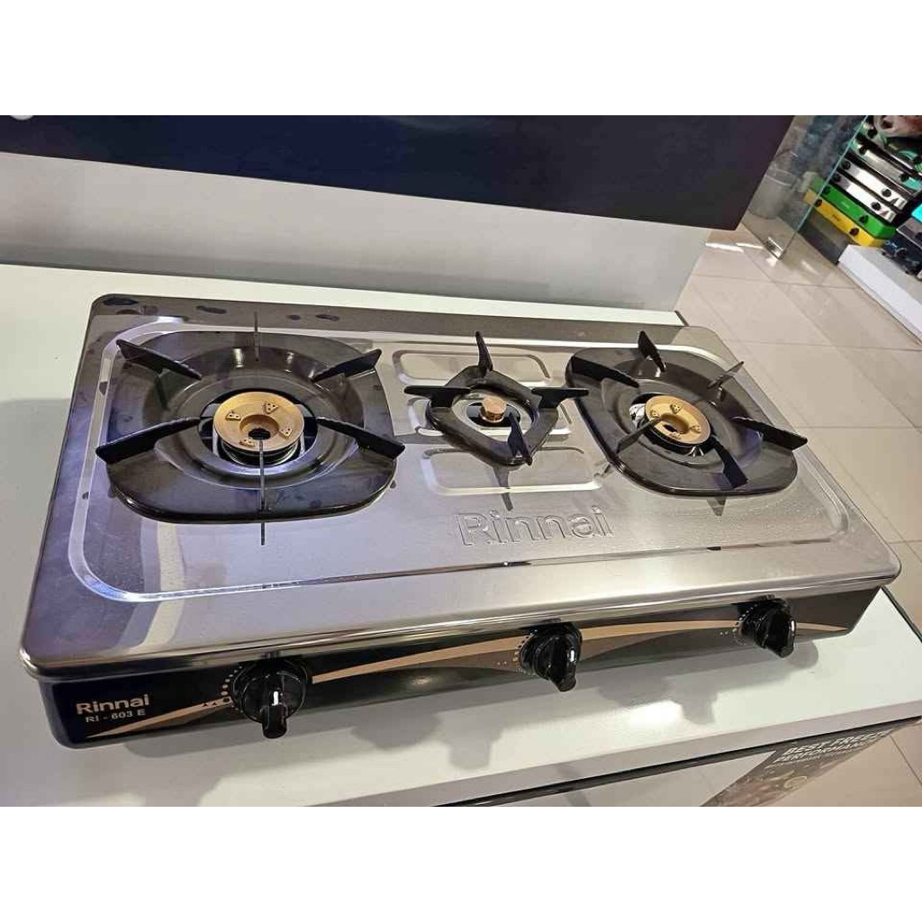 kompor rinnai 3 tungku RI-603e/ rinnai kompor RI 603E /RI 603E/kompor rinnai 3 tungku / kompor rinna