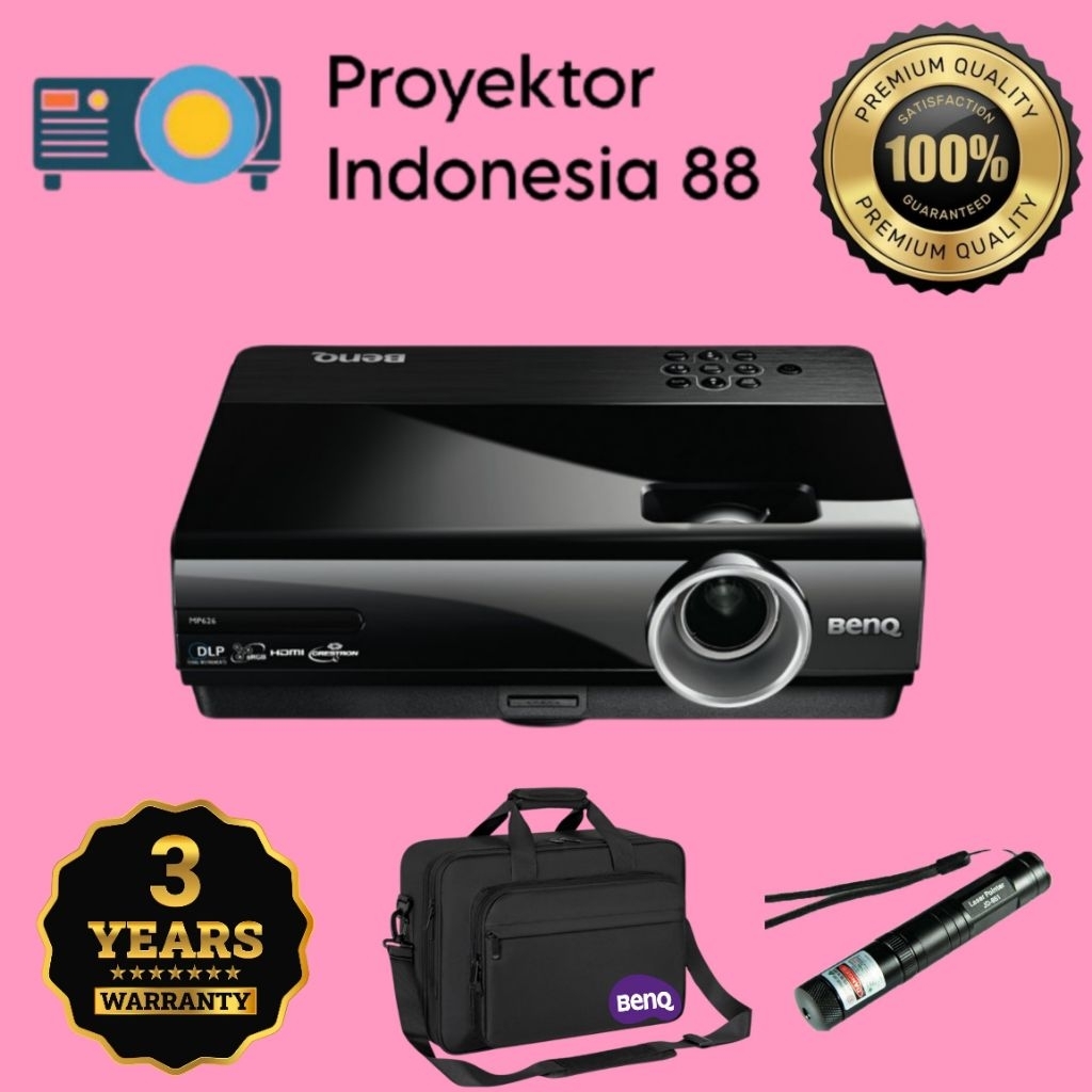 Proyektor Benq MP 626 / MP626 / Benq 626 / Proyektor Benq / Benq / Projector
