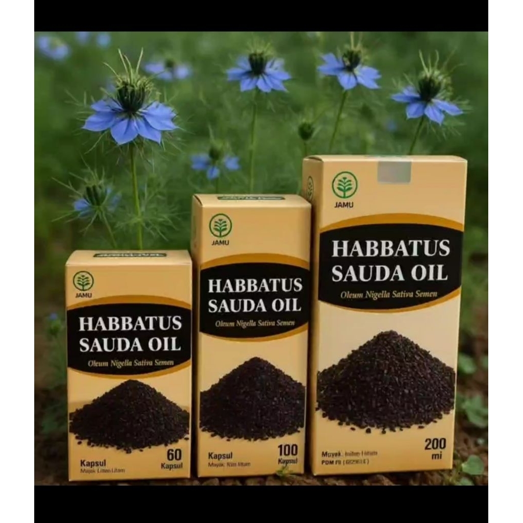 Minyak Habbatussauda Kapsul Jinten Hitam