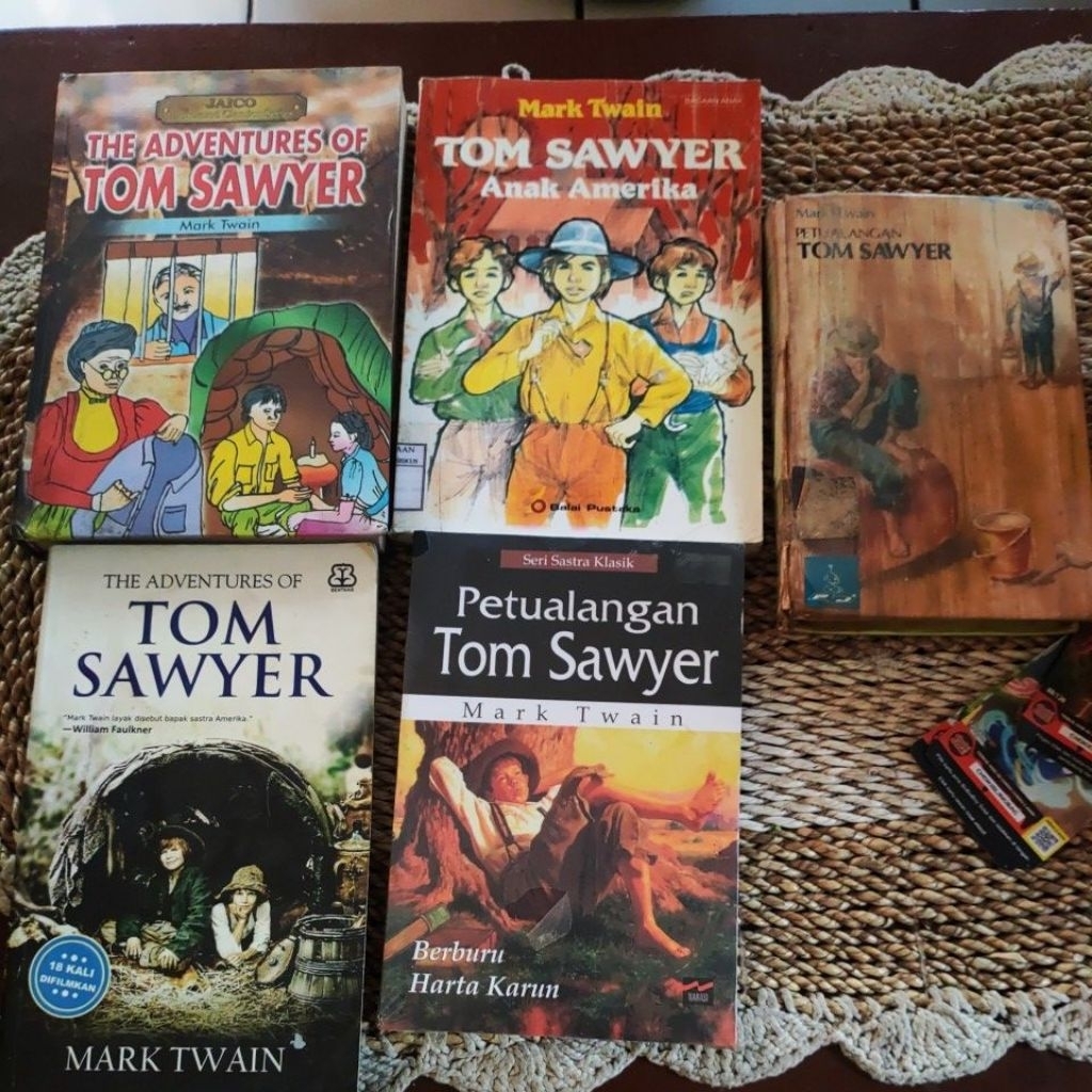 The Adventure of Tom Sawyer | Petualangan Tom Sawyer - Mark Twain | Buku Bekas Original