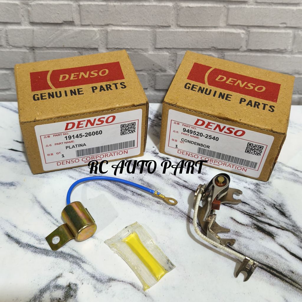 Platina Condensor Katana Jimmy Espass Hijet Carry ST100 X-tra Zebra Kijang 5K 7K Futura Corolla