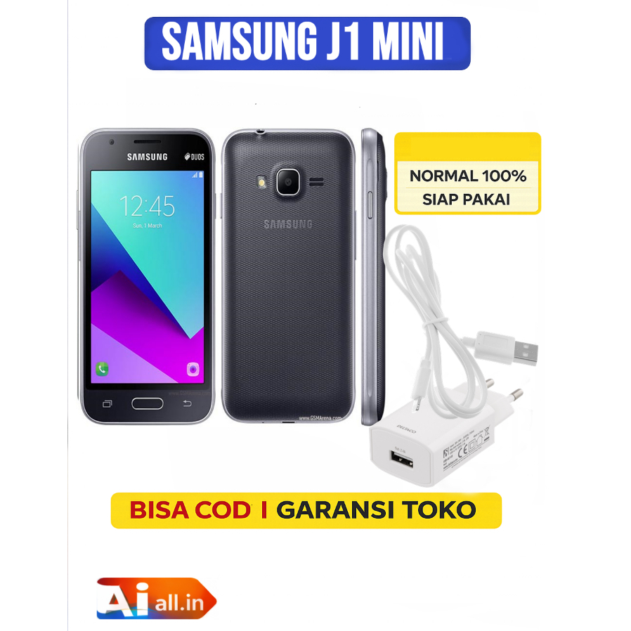Samsung J1Mini Ram 1GB/8GB Jaringan 4G Ponsel Second/Bekas Siap Pakai Bisa Langsung Digunakan
