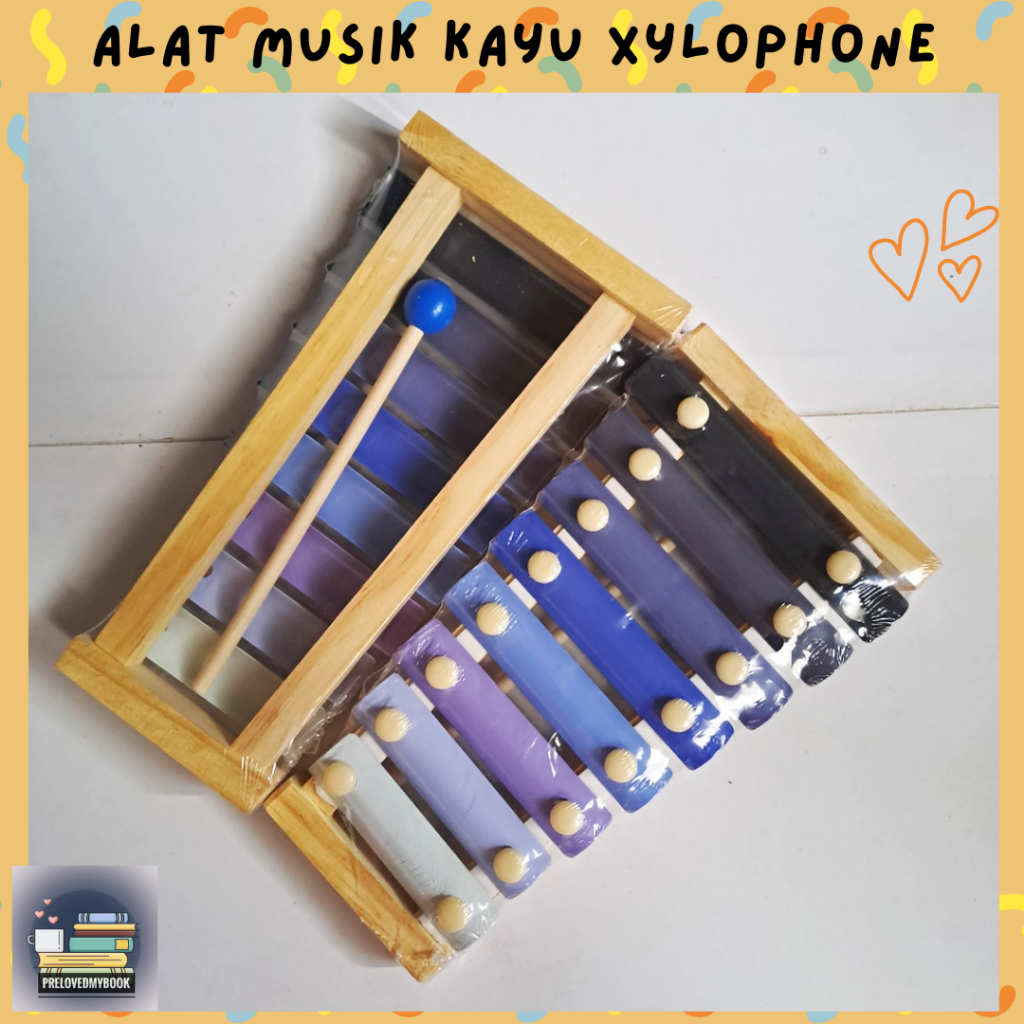 Mainan Alat Musik Kayu Xylophone - Kolintang Kayu Mainan Musik