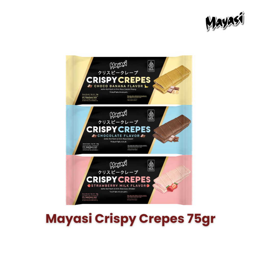 Mayasi Crispy Crepes 75gr
