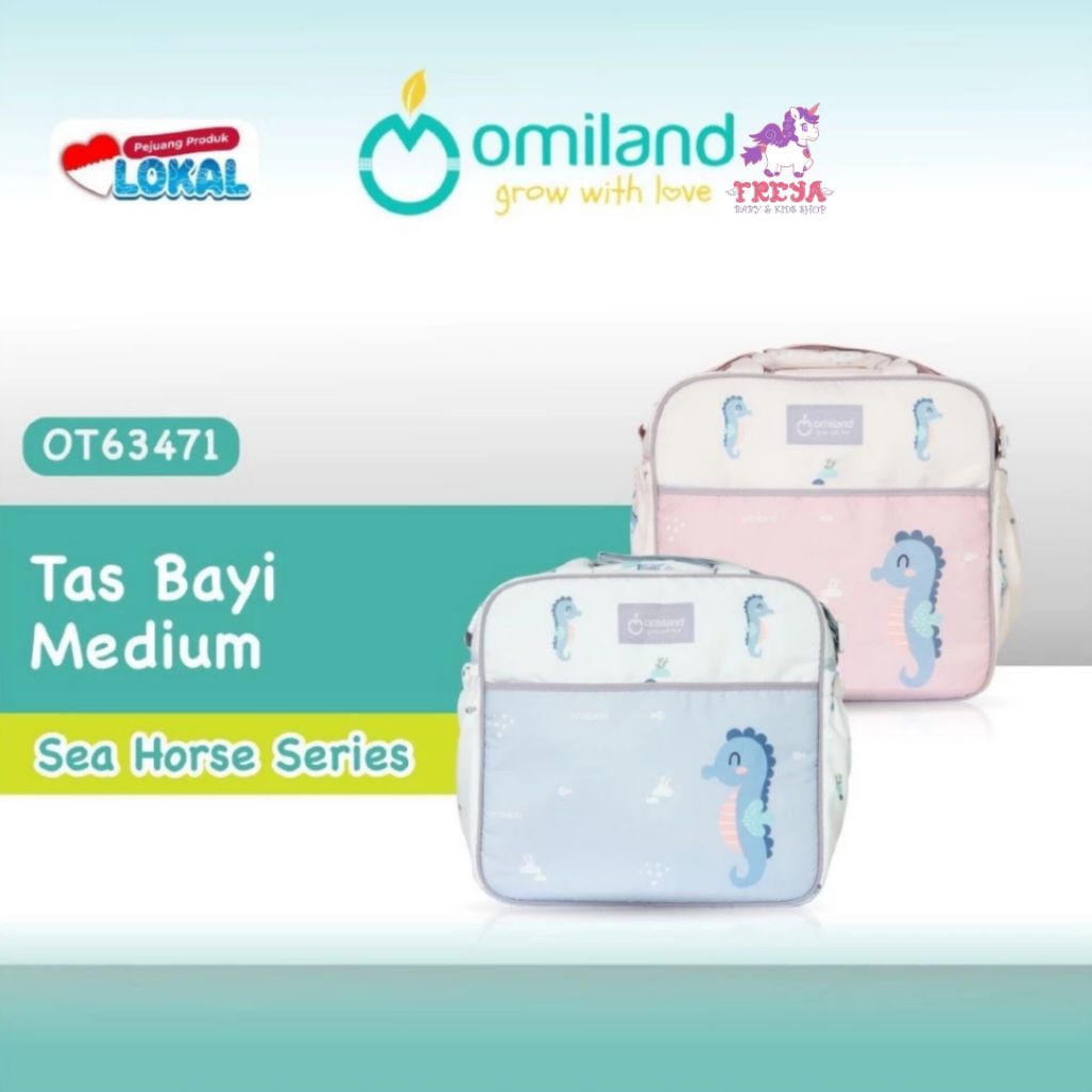 Omiland - Tas Bayi Kecil, Sedang, Besar & Ransel | Tas Perlengkapan Baju, Popok Bayi & Anak