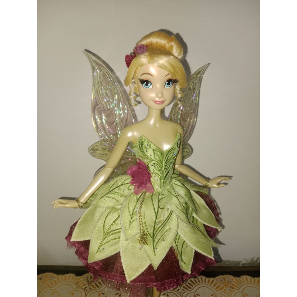 tinkerbell doll/boneka limited edition, super, rare