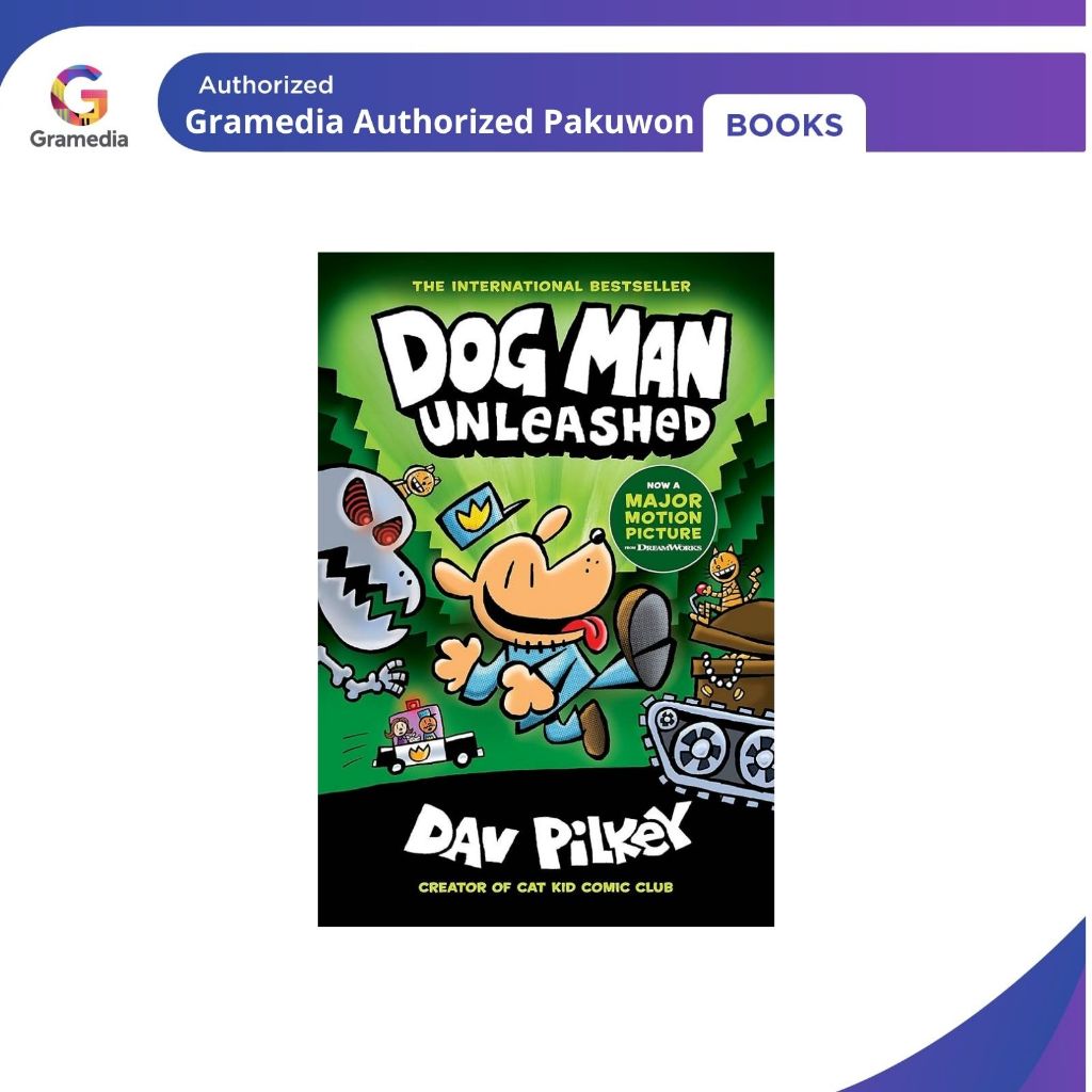Gramedia Pakuwon : DOG MAN #02: UNLEASHED HC