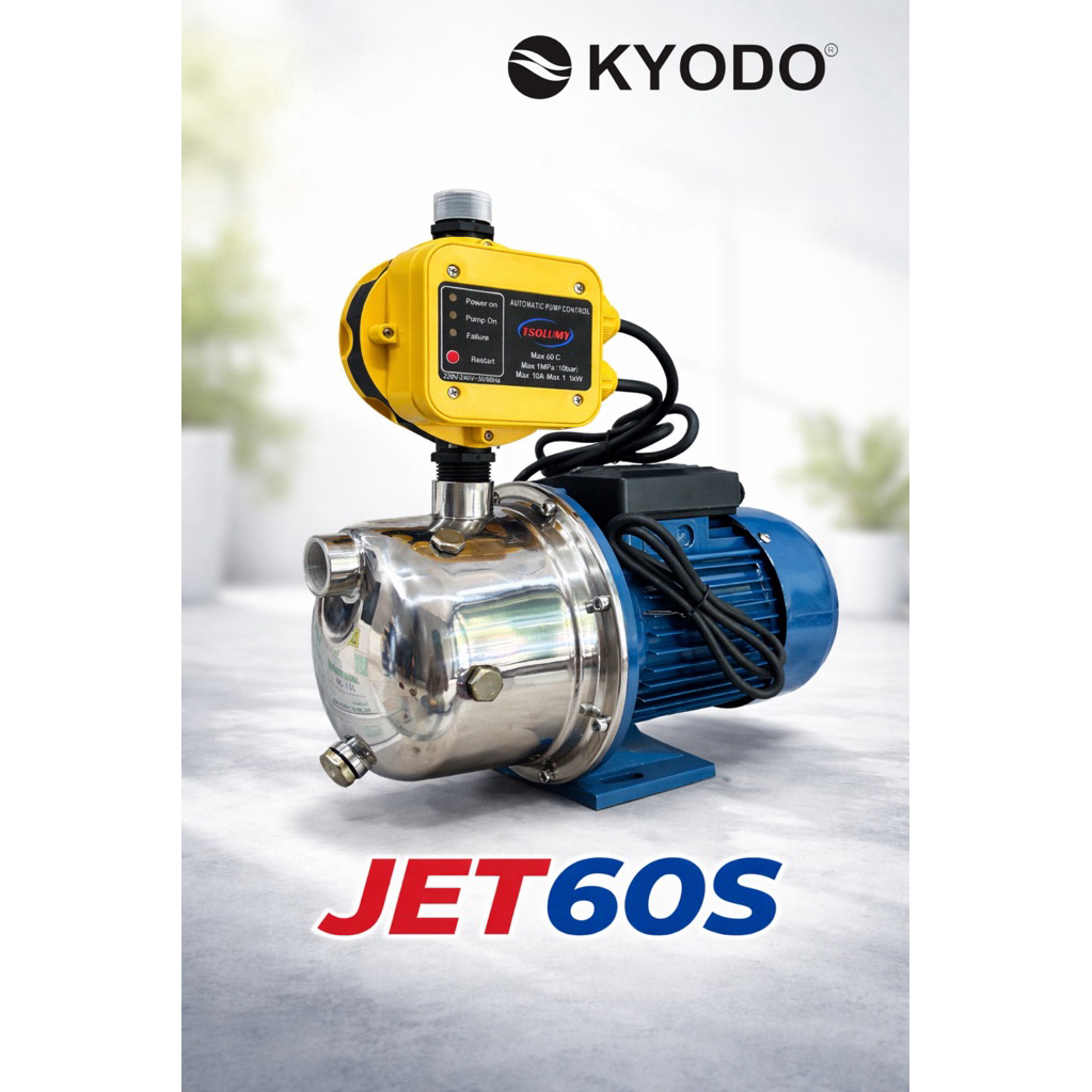 Pompa KYODO JET S-60 Pompa Air Stainlees Steel Centriful Booster Pump