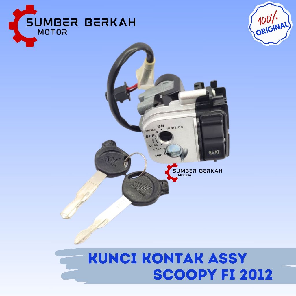 KUNCI KONTAK SCOOPY FI 2012 KUNCI KONTAK SET SCOOPY Fi