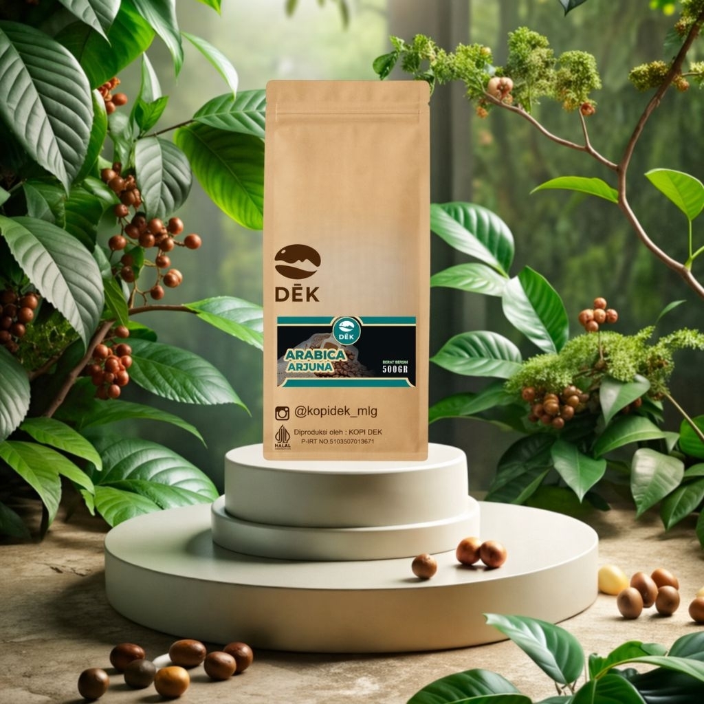 Kopi Dek - ARABICA ARJUNA - ASLI Arjuna